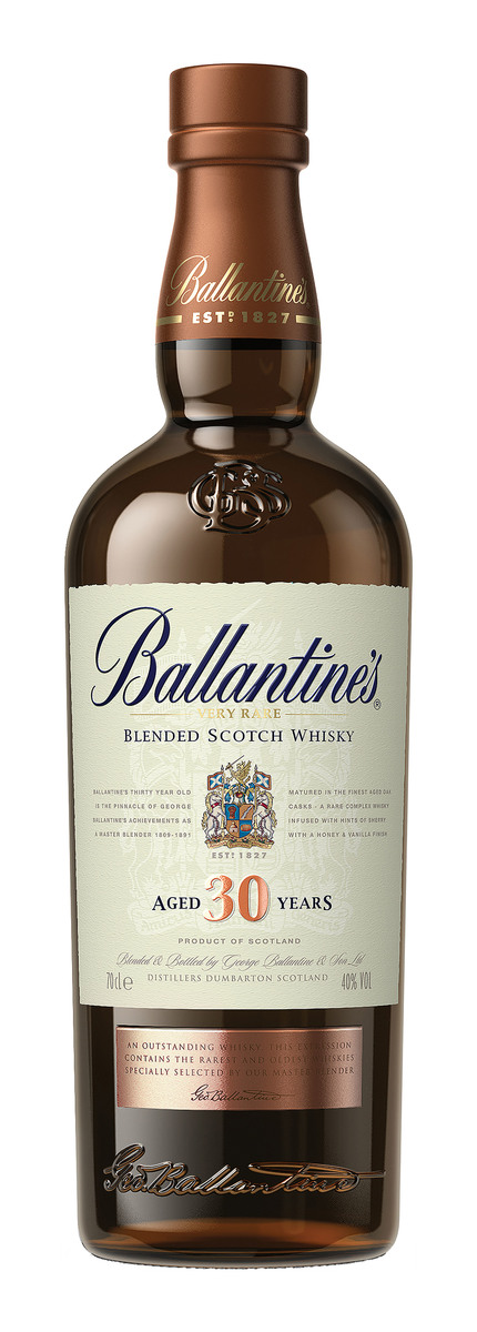BALLANTINE’S SCOTCH WHISKY 30 YEARS Ballantine's Very Rare 30 YO Blended Scotch - Vinmonopolet