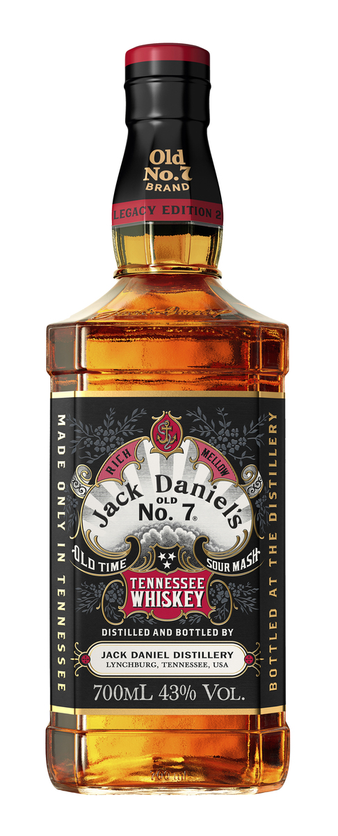 Jack Daniel's Tennessee Whiskey 700ml 特別 Jack Daniel's Legacy Edition 2 - Vinmonopolet