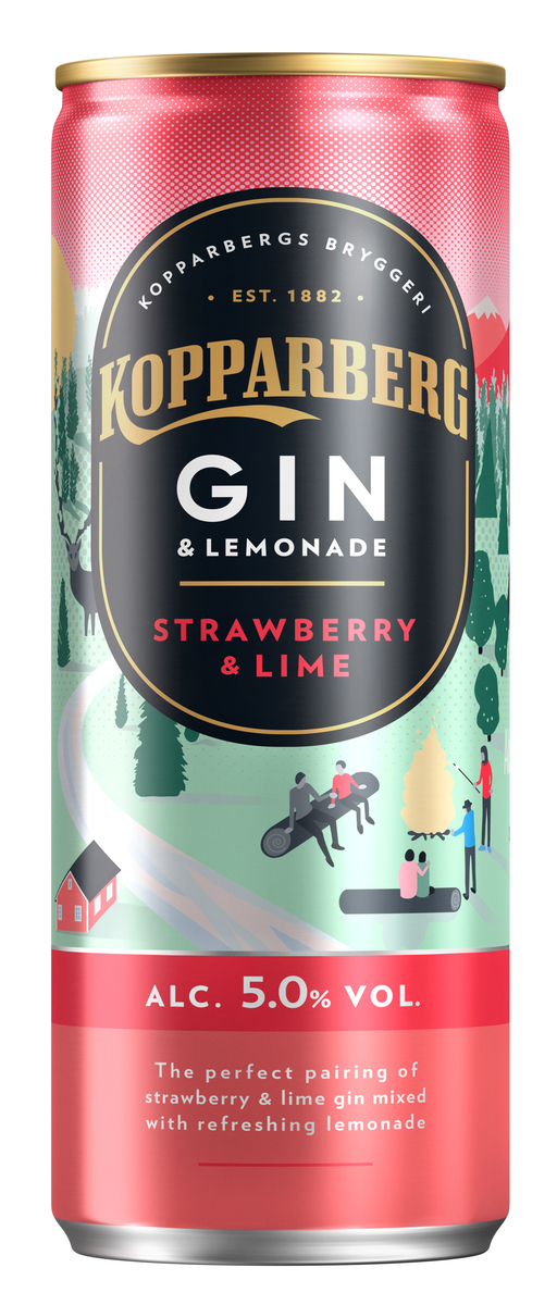 Kopparberg Strawberry & Lime Gin Vinmonopolet