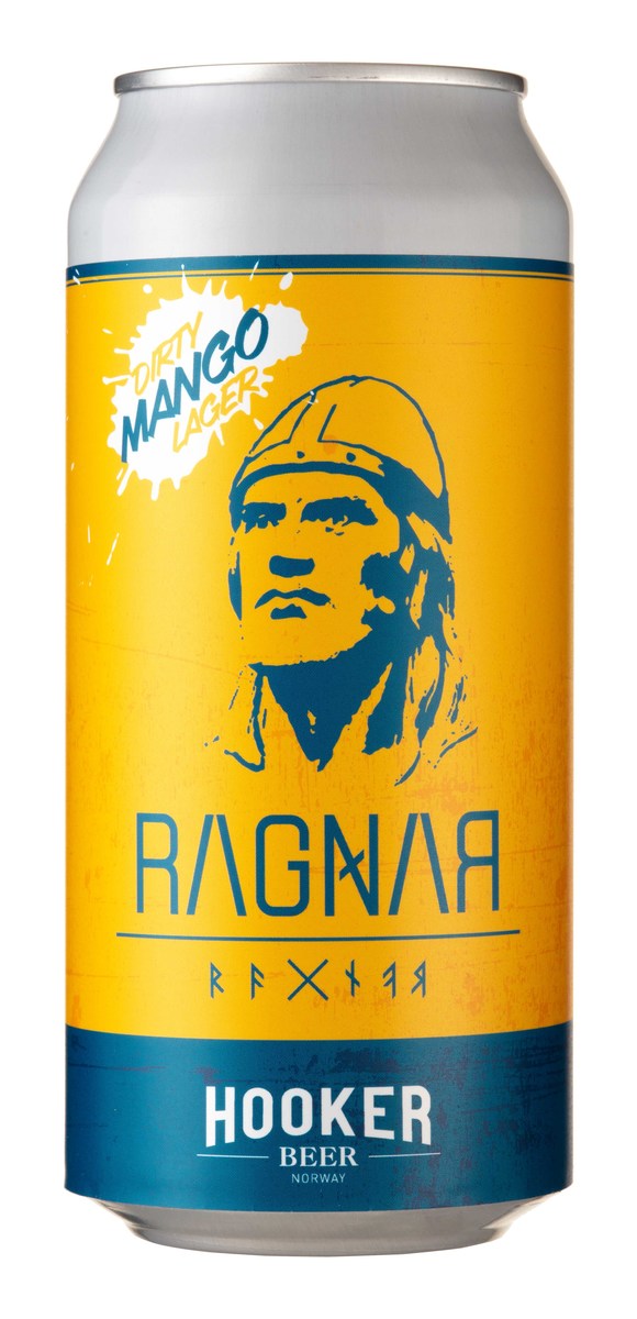 Hooker Beer Ragnar Dirty Mango Lager