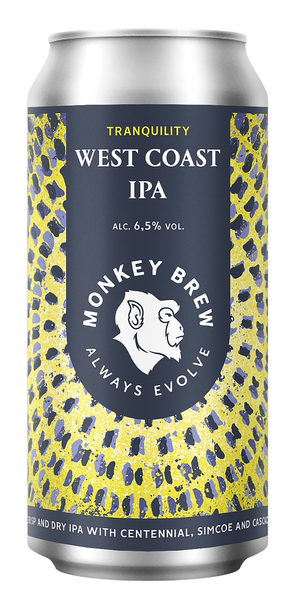 Monkey Brew Tranquility West Coast IPA Vinmonopolet