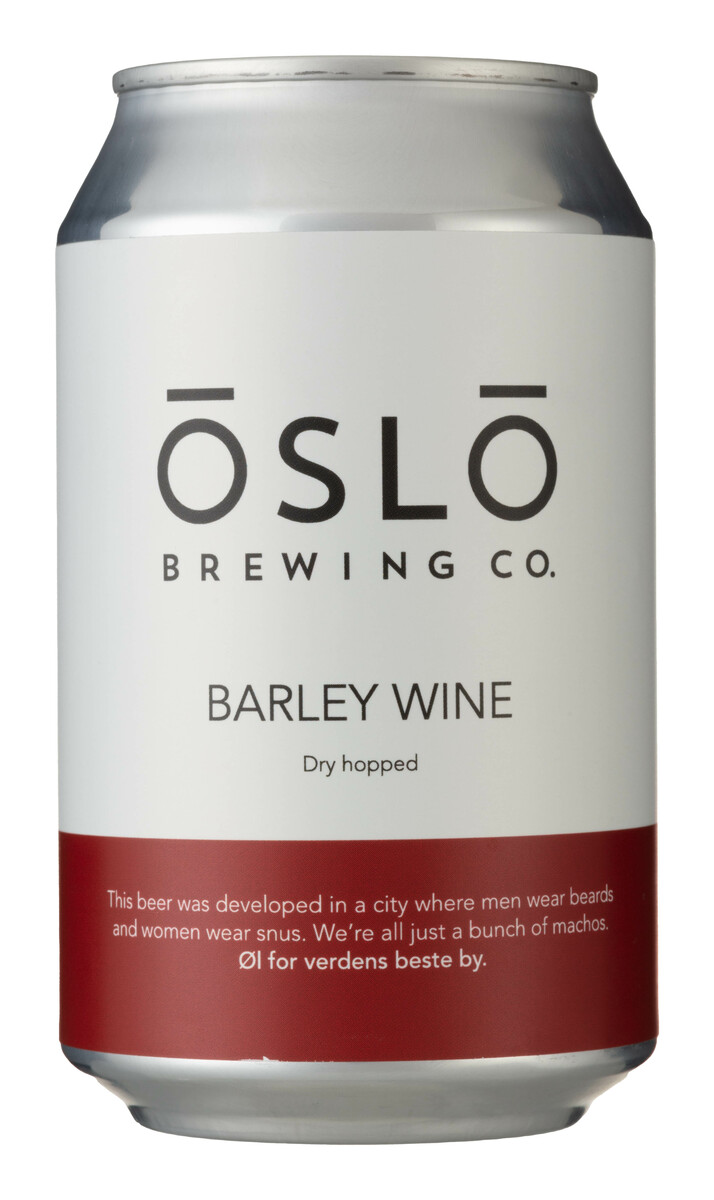 Oslo Brewing Barley Wine Dry Hopped Vinmonopolet