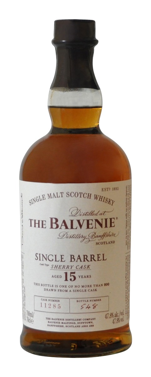 値下げ)BALVENIE Sherry SINGLE BARREL 15年 The Balvenie 15 YO Single Barrel Sherry Cask - Vinmonopolet