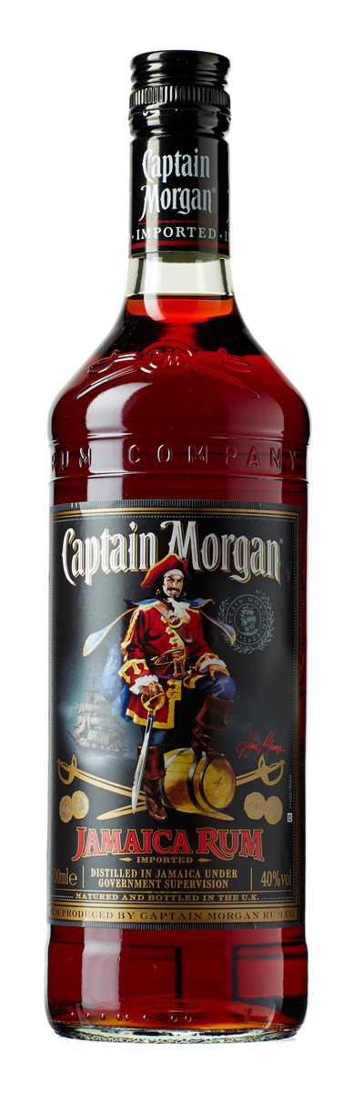 Captain Morgan Black Spiced Rhum brun 40% 