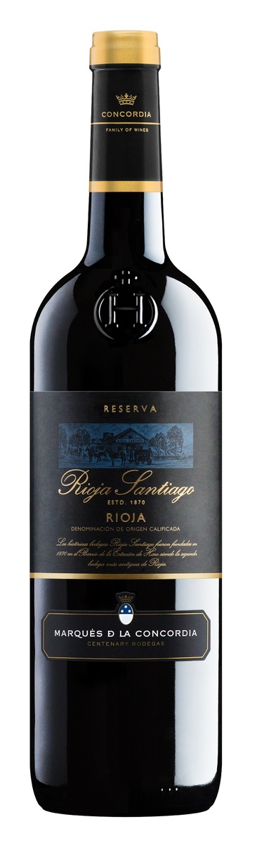Marqués de la Concordia Rioja Santiago Reserva 2012
