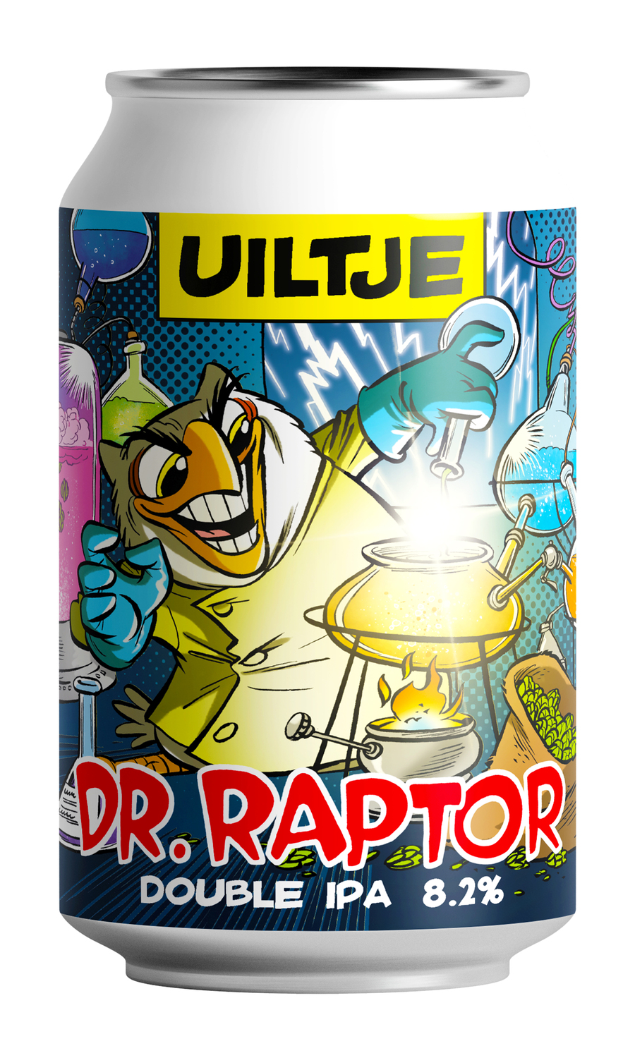 Doctor Raptor Uiltje Dr. Raptor Double IPA - Vinmonopolet