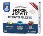 Bilde av produktet Norsk akevitt for enhver anledning (4x5cl)