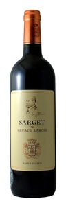 Bilde av flasken for Sarget de Gruaud Larose 2015