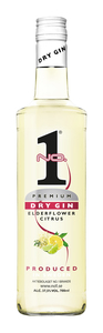 No.1 Premium Dry Gin Elderflower Citrus