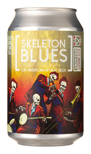 Stewart Brewing Skeleton Blues American Wheat Beer Stewart Brewing Skeleton Blues American Wheat Beer