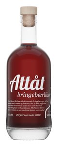 Attåt bringebærlikør