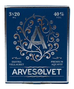 Arvesølvet Aquavit (3x2cl)