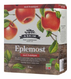 Bilde av Askim Eplemost med fruktkjøtt