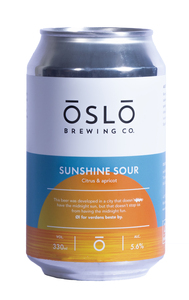 Bilde av Oslo Brewing Sunshine Sour Citrus & Apricot