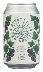 Bilde av Attåt Hard Seltzer Solbær