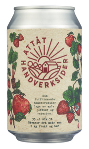 Attåt Sider Eple, jordbær og rabarbra