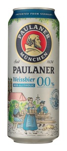Bilde av Paulaner Weissbier Non-Alcoholic 0,0%