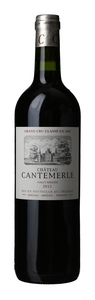 Bilde av flasken for Ch. Cantemerle 2012