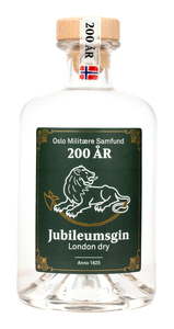 Oslo Militære Samfund 200 år Jubileumsgin London dry