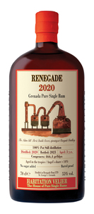 Renegade 2020 3 YO Barrel Proof Grenada Pure Single Rum