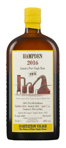 Bilde av Hampden 2016 7 YO OWH Barrel Proof Jamaica Pure Single Rum