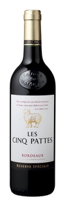 Bilde av flasken for Les Cinq Pattes Rouge 2013