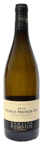 Dom. Pinson Chablis Premier Cru Montmain 2015 Dom. Pinson Chablis Premier Cru Montmain 2015