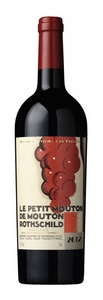 Bilde av flasken for Petit Mouton de Mouton Rothschild 2012