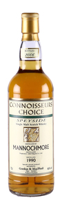 Bilde av flasken for Gordon & MacPhail Mannochmore Connoisseurs Choice 1990
