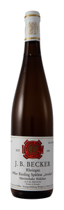Bilde av flasken for J.B. Becker Martinsthaler Rödchen Riesling Spätlese trocken 1990