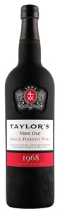 Bilde av flasken for Taylor's Very Old Single Harvest Port 1968