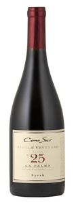 Bilde av flasken for Cono Sur Single Vineyard Block 25 La Palma Syrah 2016